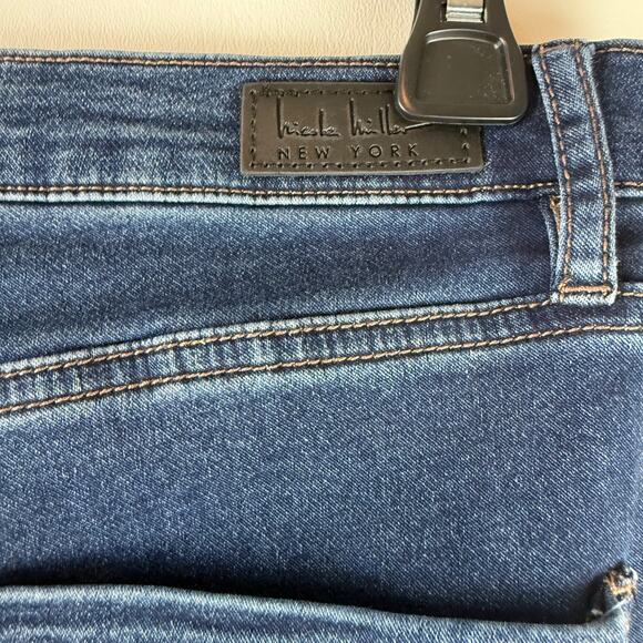 Nicole Miller Jeans 8 Womens High Rise Skinny Blue SOHO Style - Picture 10 of 13